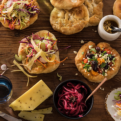 langos feta cumin gouda